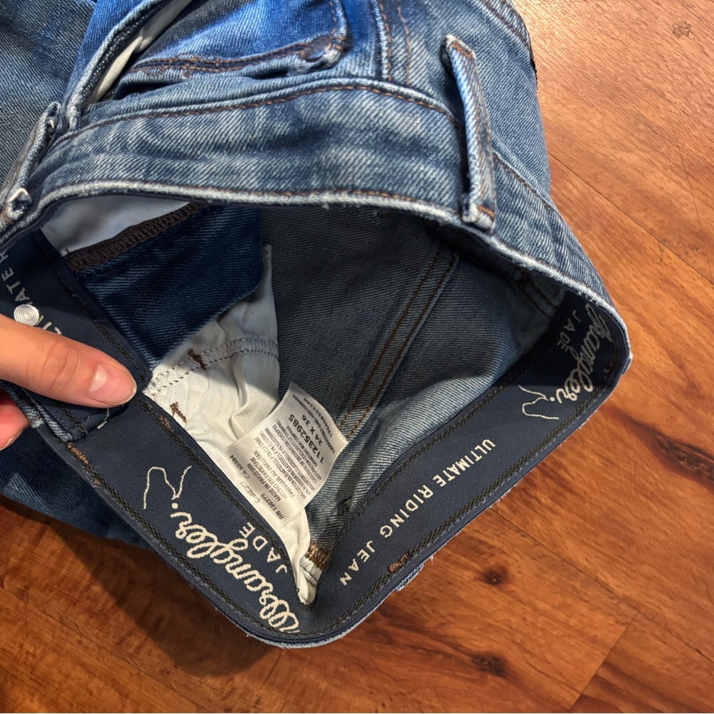 wrangler ultimate riding jeans size 24 - Picture 3 of 6